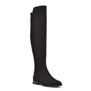 Nine West Allair Over the Knee Boots in Black - Size 8.5